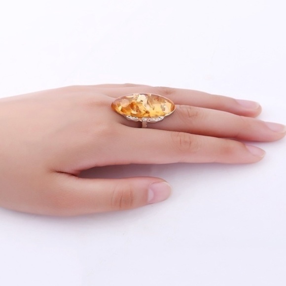 5⭐️RATED AMBER RING - Picture 3 of 6